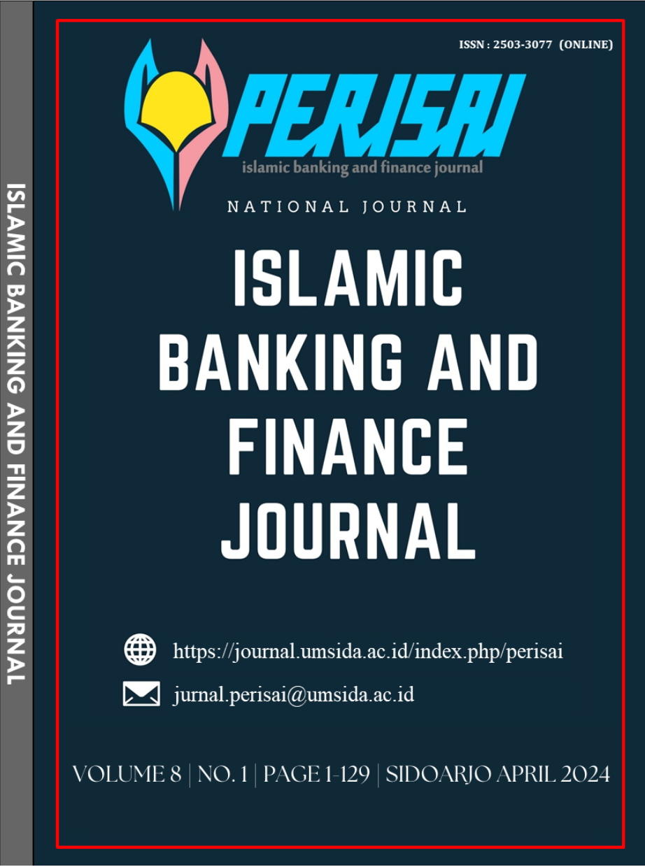 Cover Jurnal Perbankan Syariah dan Keuangan Islam (PERISAI)