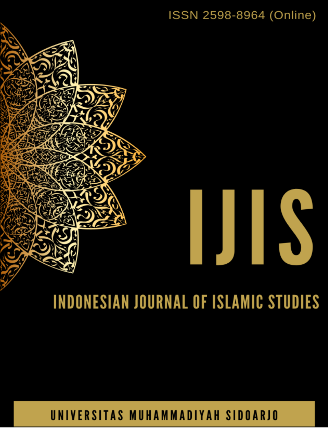 Cover Indonesian Journal of Islamic Studies (IJIS)