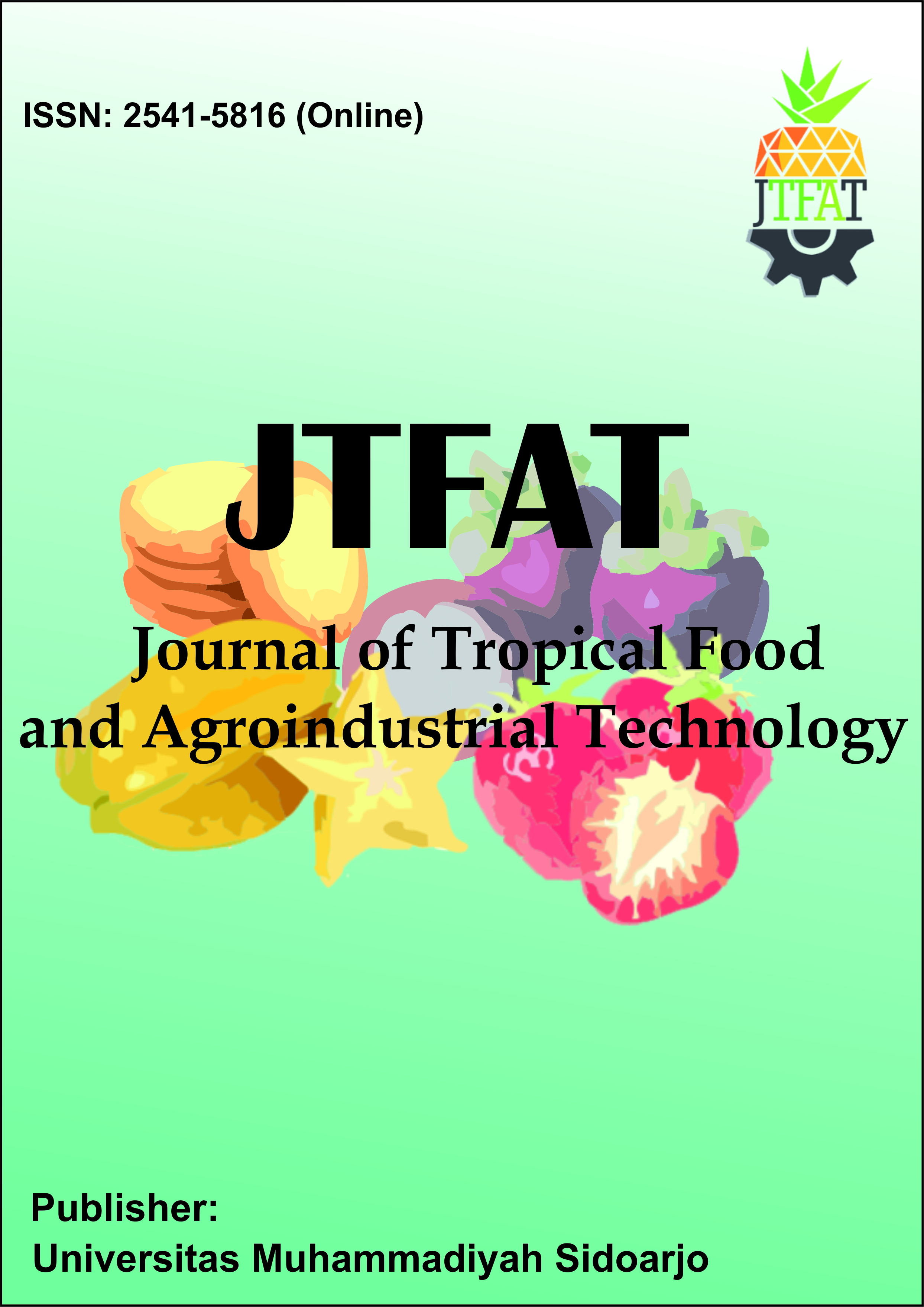 Cover Journal of Tropical Food and Agroindustrial Technology (JTFAT)