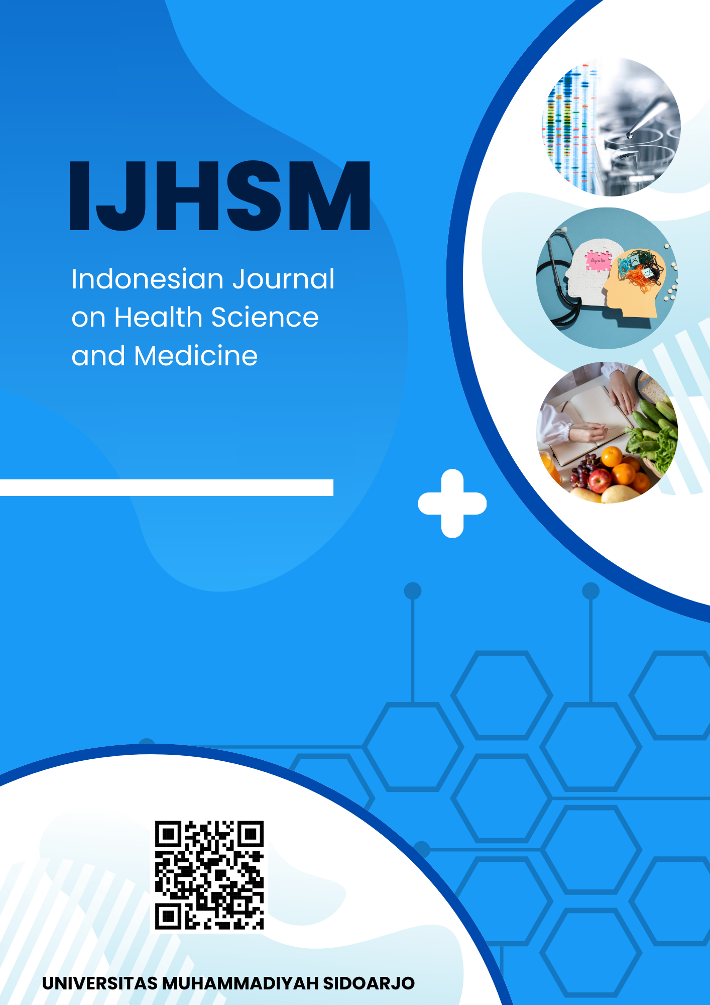 Cover Indonesian Journal Health Science and Medicine (IJHSM)