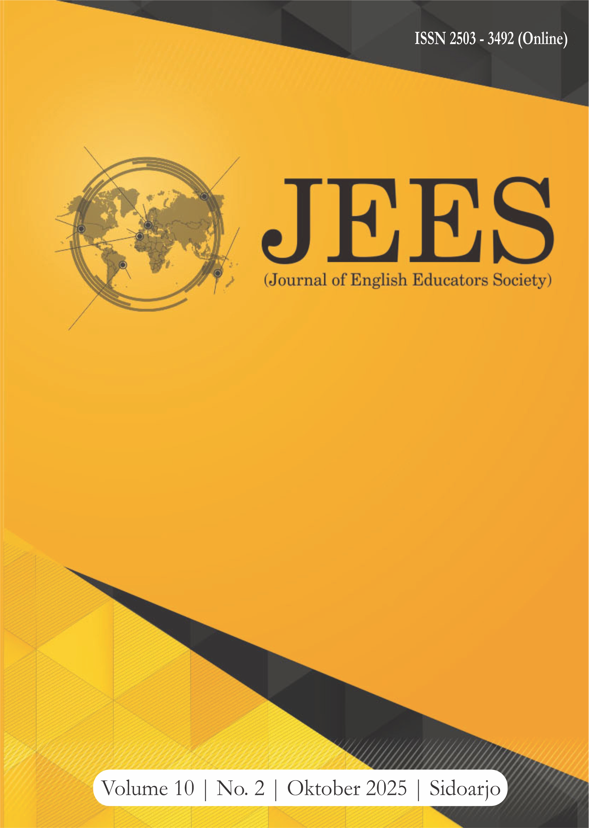 Cover Journal of English Educators Society (JEES)