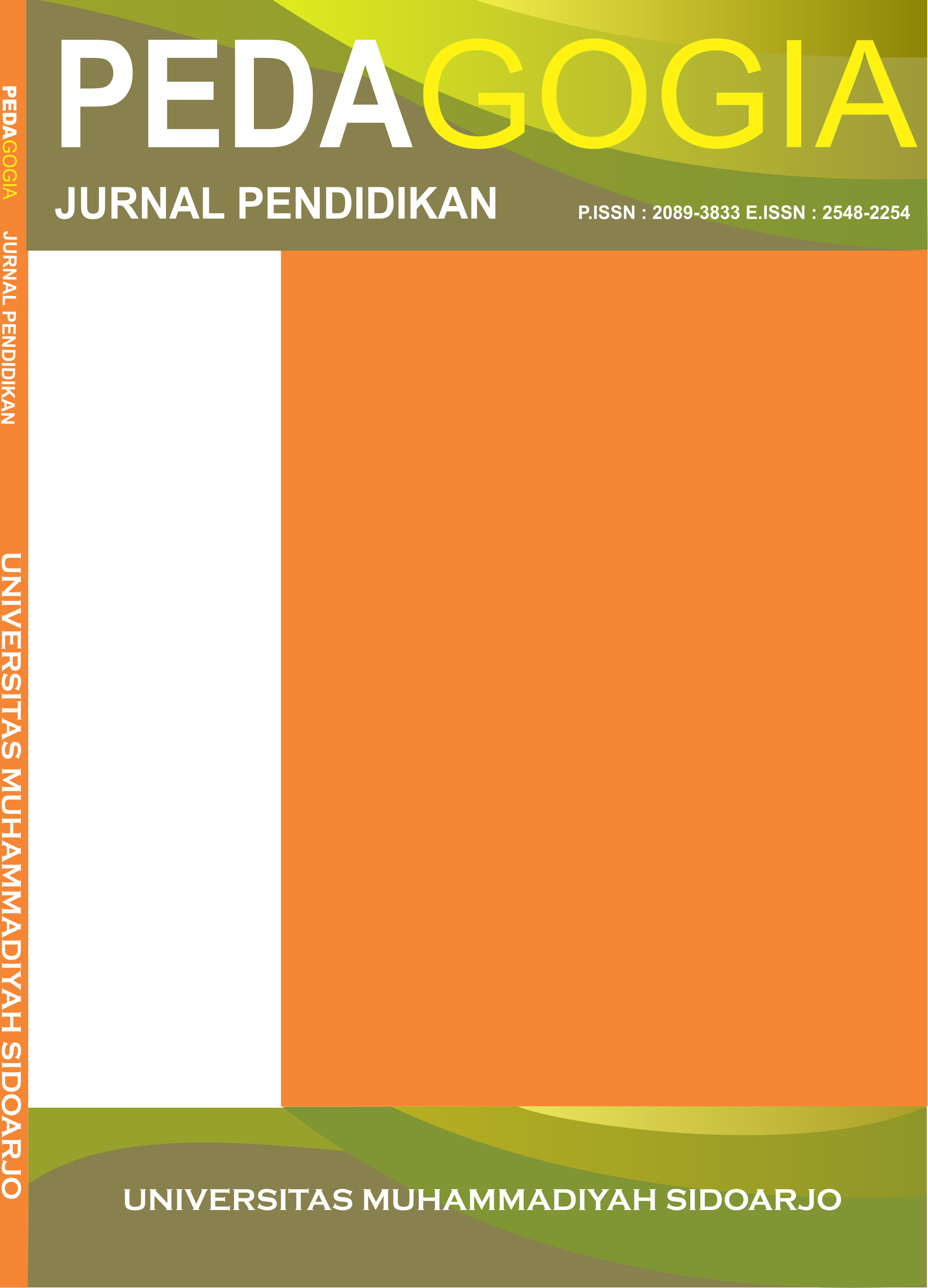 Cover PEDAGOGIA: Jurnal Pendidikan
